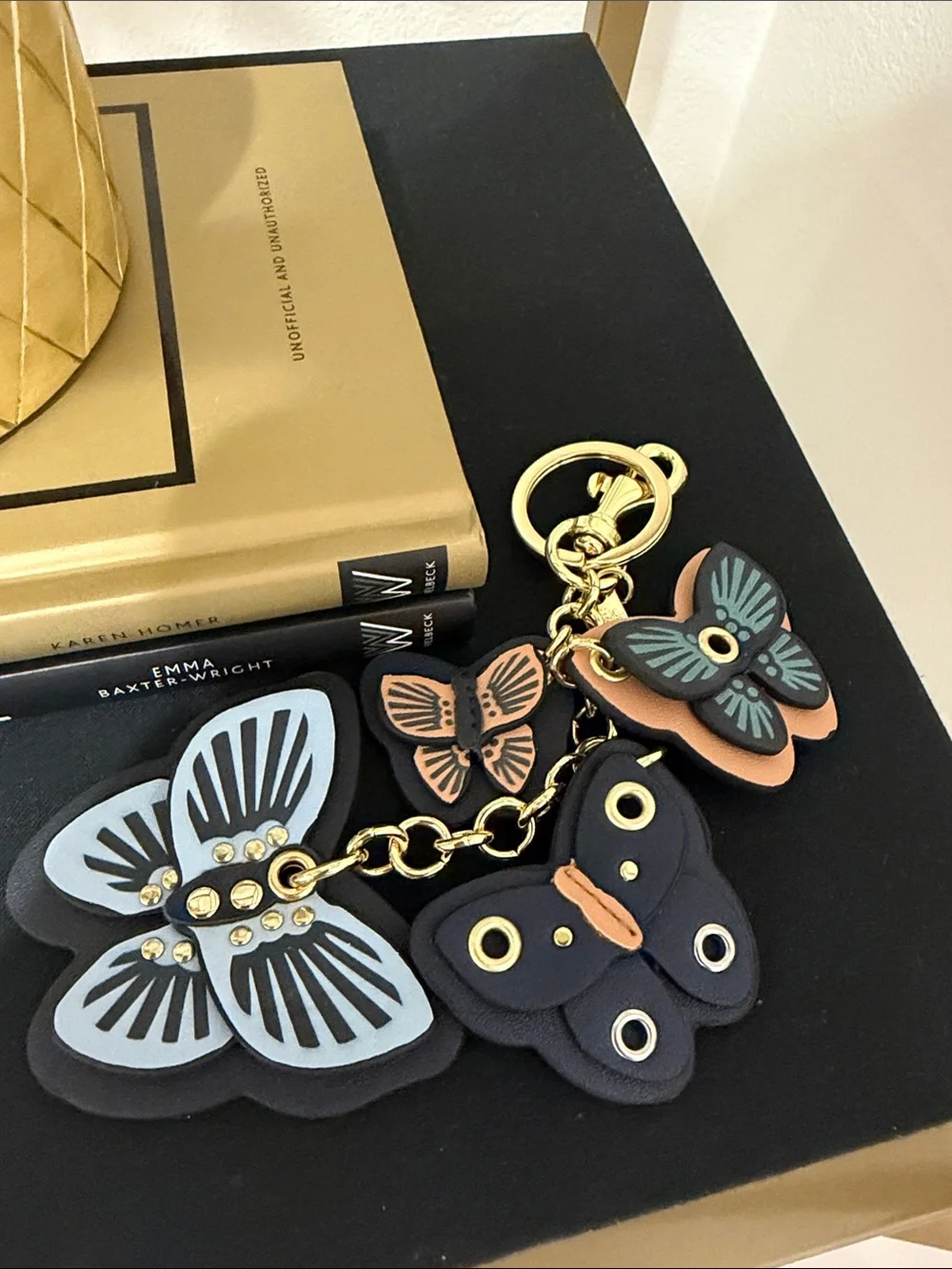Butterfly Cluster Bag / Keychain Charm